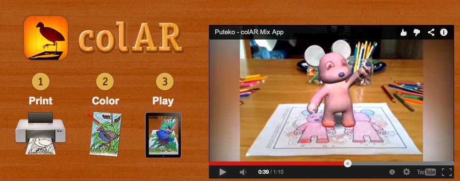 Colar App เปลี่ยนภาพวาดระบายสีธรรมดาให้กลายเป็นภาพเคลื่อนไหว 3 มิติ